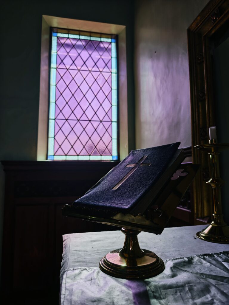Window and bible